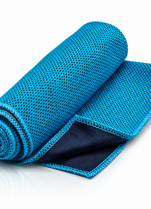 Instant Cooling Polyester Towel 30 x 87 cm Reusable Quick Dry Sports Gym Travel Towel Individually Packed
