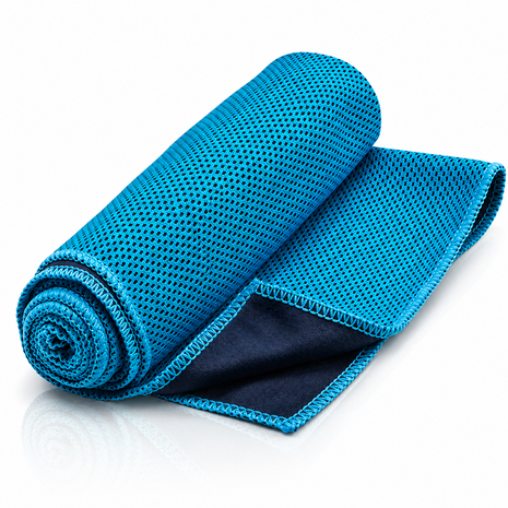 Instant Cooling Polyester Towel 30 x 87 cm Reusable Quick Dry Sports Gym Travel Towel Individually Packed