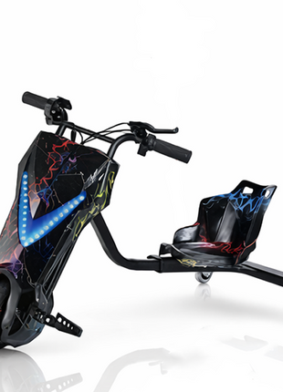 3-Wheel Electric Drifting Trike 36V 3.6Ah – ABS Body, Bluetooth Music, PU Wheels