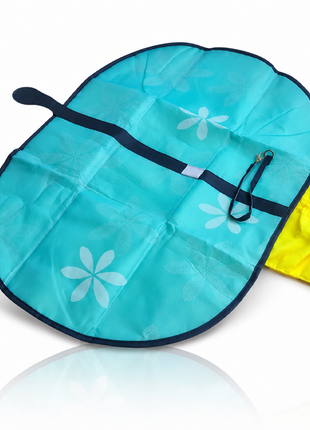 Portable Baby Changing Pad Foldable Diaper Changing Mat with Stroller Strap Compact Travel Clutch for Moms