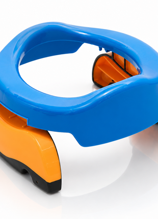 2-in-1 Foldable Baby Travel Potty & Toilet Trainer Seat – Portable