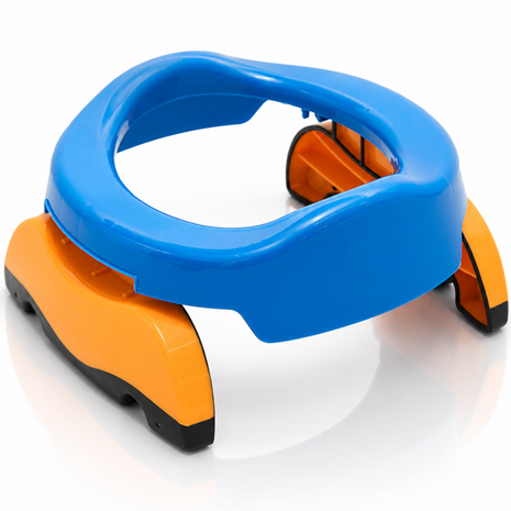 2-in-1 Foldable Baby Travel Potty & Toilet Trainer Seat – Portable