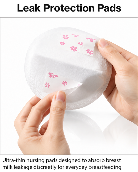 Disposable Nursing Breast Pads 30 pcs Ultra Thin Breathable Leak Protection Pads