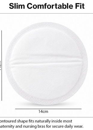 Disposable Nursing Breast Pads 30 pcs Ultra Thin Breathable Leak Protection Pads