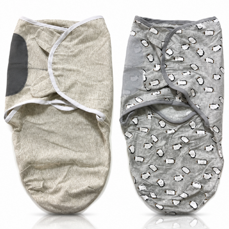 SwaddleMe Original Swaddle 2-Pack Cotton Baby Wraps 0–3 Months