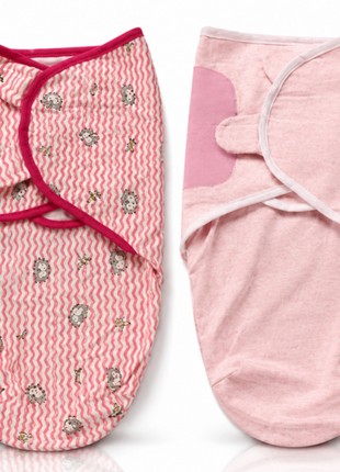 SwaddleMe Original Swaddle 2-Pack Cotton Baby Wraps 0–3 Months
