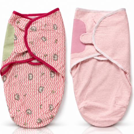 SwaddleMe Original Swaddle 2-Pack Cotton Baby Wraps 0–3 Months