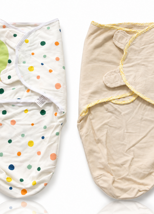 SwaddleMe Original Swaddle 2-Pack Cotton Baby Wraps 0–3 Months