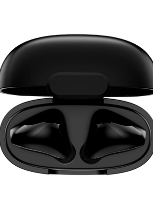 Norden Echo TWS Bluetooth Earphones – True Wireless, Bluetooth 5.0, Charging Case, 10m Range, Type-C Charging, Compatible with Android & iOS - Black