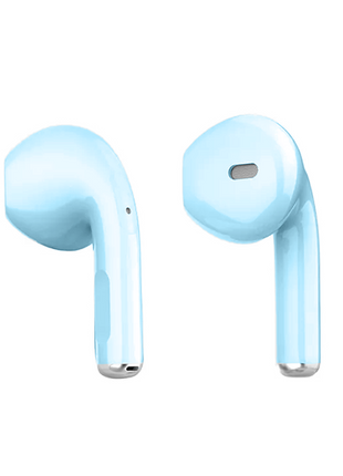 Norden Echo TWS Bluetooth Earphones – True Wireless, Bluetooth 5.0, Charging Case, 10m Range, Type-C Charging, Compatible with Android & iOS - Blue