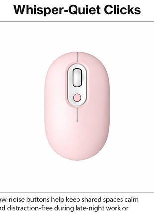 Rechargeable Wireless LED Mouse 450mAh Battery Silent Click Optical 2.4GHz USB