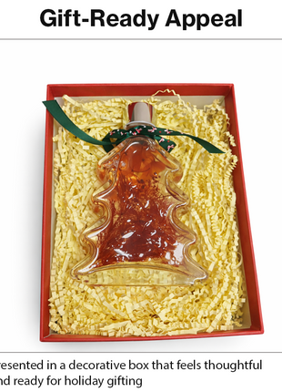 Christmas Tree Reed Diffuser Gift Set – 5 Reed Sticks, Decorative Home Aroma Diffuser 8×4.5×15cm