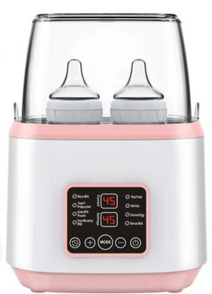 8-in-1 Milk Warmer & Steriliser – 4-Bottle Capacity – 170W – BPA-Free – Dual Voltage – Quiet