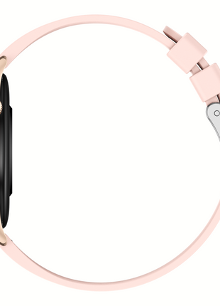 Norden Aspire Smart Watch, 1.43" AMOLED Display, Heart Rate, Oxygen Monitoring, IP68 Waterproof, Bluetooth 5.2, Fitness Tracker with AI Voice Assistant, Music Control, and 7-Day Standby Time - Pink