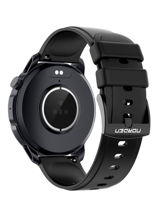 Norden Target Smart Watch with 1.39" HD TFT Full Touch Screen, Realtek 8763EWE Processor, 100+ Sport Modes, Heart Rate &amp; Blood Oxygen Monitor, IP68 Waterproof, BT5.2, 7-Day Standby, Magnetic Charging, Compatible with Da Fit App - Black
