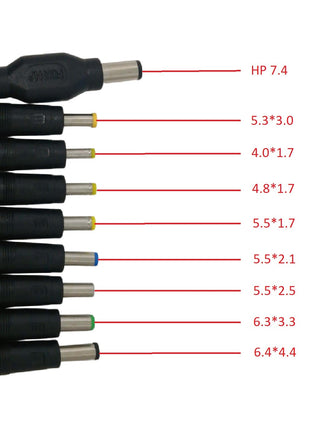 5V to 12V WIFI Router Back Up Voltage Converter Cable With 9pc Universal Adaptors (Power Bank to Wi-Fi Router)