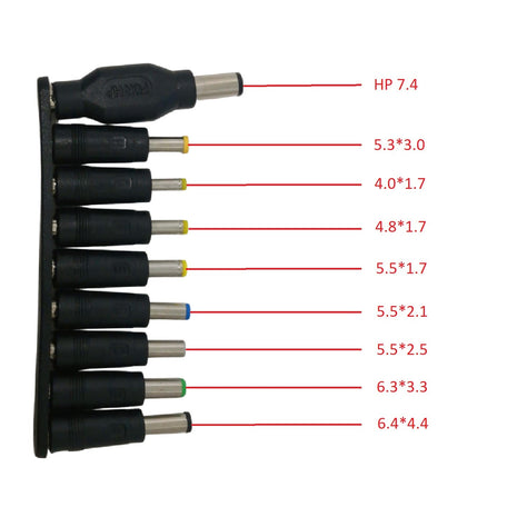 5V to 12V WIFI Router Back Up Voltage Converter Cable With 9pc Universal Adaptors (Power Bank to Wi-Fi Router)