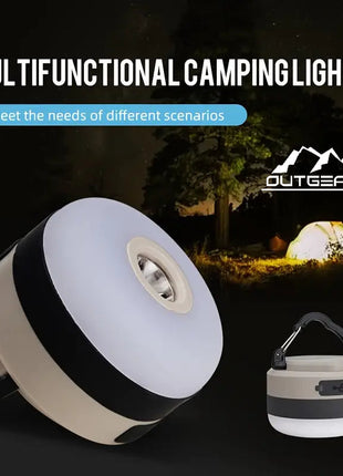 Outgear Multifunctional Camp Light | Build in Power Bank & Flashlight