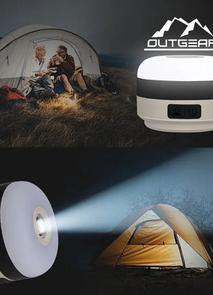 Outgear Multifunctional Camp Light | Build in Power Bank & Flashlight