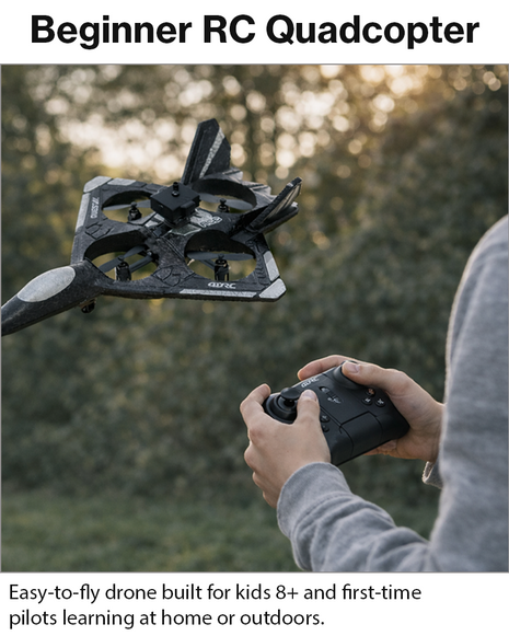 Drone 2.4GHz Quadcopter with Altitude Hold Obstacle Avoidance V13 Battery