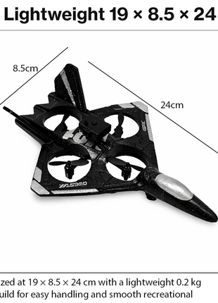 Drone 2.4GHz Quadcopter with Altitude Hold Obstacle Avoidance V13 Battery
