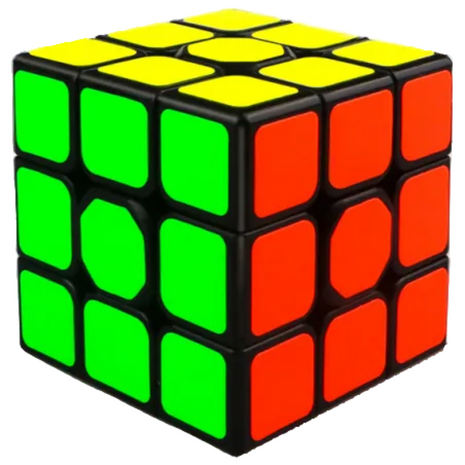 3×3 SpeedCube Puzzle Toy – Fast Turning ABS Cube – Multicolor – for Kids & Beginners