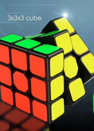 3×3 SpeedCube Puzzle Toy – Fast Turning ABS Cube – Multicolor – for Kids & Beginners