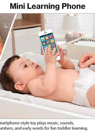 Kids Learning Toy Phone – Music, Numbers & Sounds Educational Smartphone Toy for Toddlers