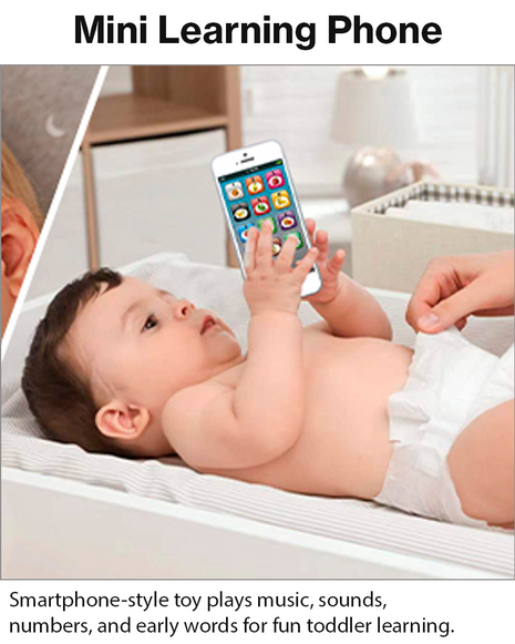 Kids Learning Toy Phone – Music, Numbers & Sounds Educational Smartphone Toy for Toddlers