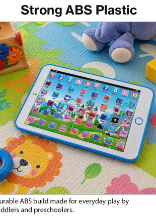 Kids Educational Learning Tablet 20×13.5 cm Plastic Touch Toy – 53‑Key Early Learning Tablet
