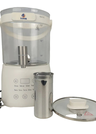Electric Glass Tea Maker 3.5L with Stainless Steel Infuser and Digital Touch Panel