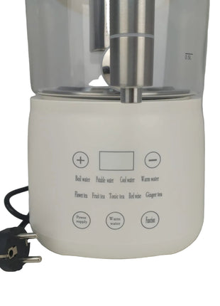 Electric Glass Tea Maker 3.5L with Stainless Steel Infuser and Digital Touch Panel
