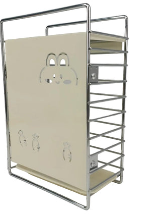 Utensil & Cutlery Organizer Rack 165x95x215mm – Chrome Metal Frame with Removable Drip Tray