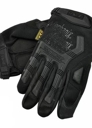 Tactical Full Finger Gloves – Touchscreen Grip – Outdoor Work & Riding Use – Black