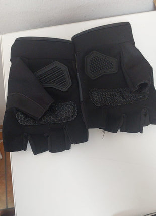 Tactical Half Finger Gloves, Hard Knuckle, Riding & Cycling