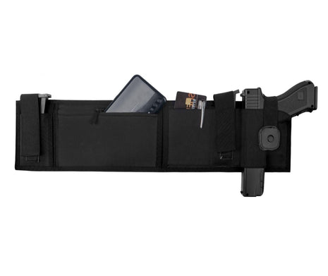 Generic Tactical Belt 130 cm Polyester & Neoprene Concealed‑Carry System – Black