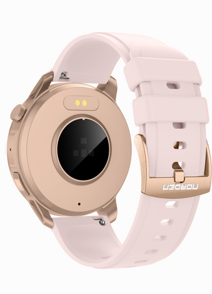 Norden Target Smart Watch with 1.39" HD TFT Full Touch Screen, Realtek 8763EWE Processor, 100+ Sport Modes, Heart Rate &amp; Blood Oxygen Monitor, IP68 Waterproof, BT5.2, 7-Day Standby, Magnetic Charging, Compatible with Da Fit App - Pink