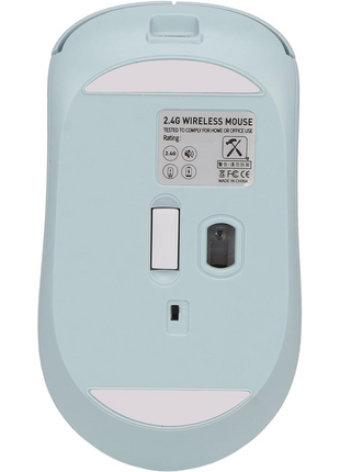 Wireless Mouse 2.4GHz Silent Click Ergonomic 500mAh Rechargeable – Adjustable DPI