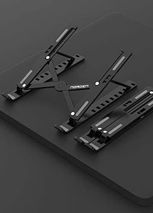 Norden Portable Adjustable Laptop Stand – Aluminum Alloy Folding Computer Stand