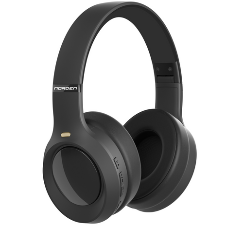 Norden Nova ANC Over-Ear Bluetooth Headphones 400mAh – Active Noise Cancelling 28dB with USB-C Fast Charge – Foldable with AUX Mic