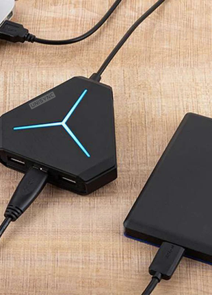 USB Hub 6-Port USB 3.0 + USB 2.0 Expander – Plug & Play – Compact Heat-Safe Design