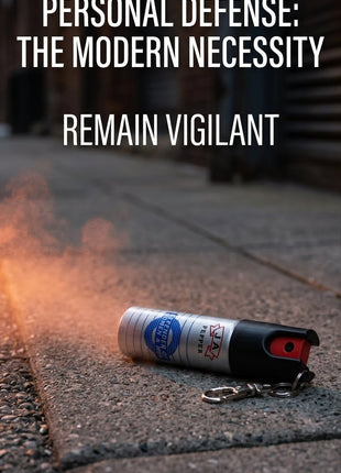Pepper Spray 20ml Self-Defense Keychain – Aluminium Canisters – Flip-Top Stream Spray
