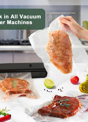 Vacuum Sealer Bags 35 x 24 cm, Pack of 50 BPA-Free Food Bags