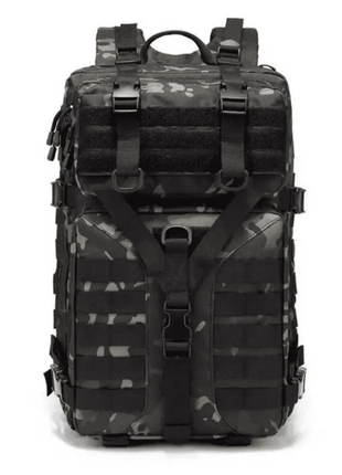 Tactical Backpack 50 L Large Capacity 1000D Polyester Military Style Rucksack MOLLE Webbing – Outdoor Hiking Camping Travel