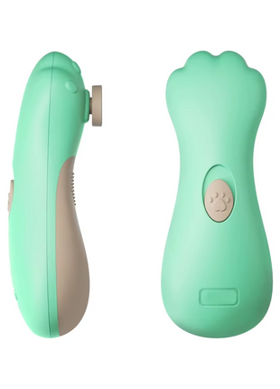 Electric Baby Nail Trimmer Set with 7 Filing Heads – Adjustable Speed – ABS Body and Case