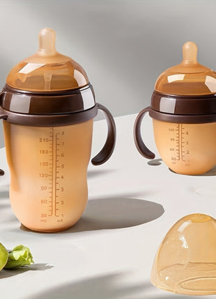 7-Piece BPA-Free Silicone Baby Feeding Set with Bottles, Fruit Feeder, Pacifier, Holder and Spoons