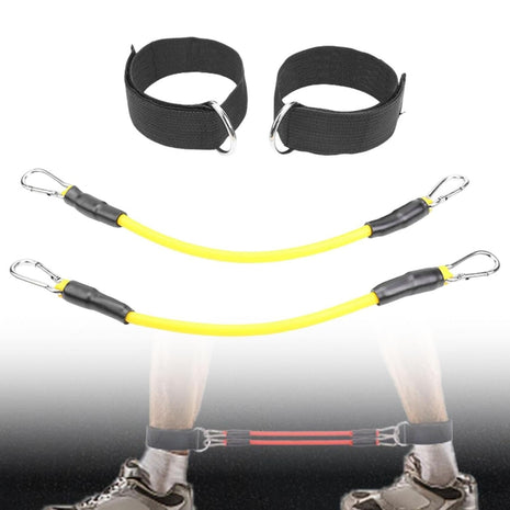 Legs Resistance Bands Set – 4 Bands + 2 Ankle Rings