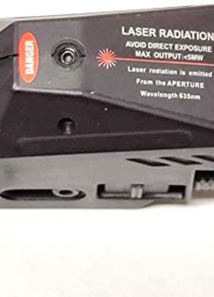 Tactical Flashlight Laser Combo – 200 Lumen LED + Class IIIA Red Laser – Picatinny Mount – Fits Glock Gen 3