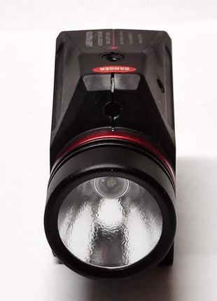 Tactical Flashlight Laser Combo – 200 Lumen LED + Class IIIA Red Laser – Picatinny Mount – Fits Glock Gen 3