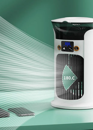 Portable USB Desktop Evaporative Air Cooler 880 ml – 3 Speeds, 7‑Color LED